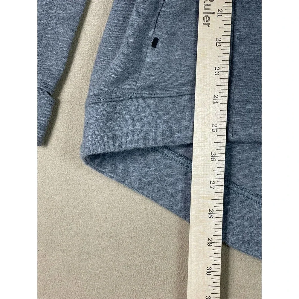 Nike Hoodie Adult Small Gray‎ Tech Fleece Oversized Full-Zip Cape Womens
